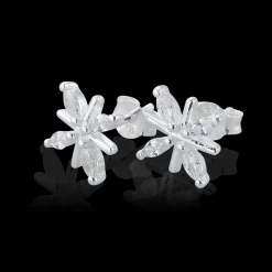 Gynning Jewelry Snowflake Örhänge (Silver)>Carolina Gynning smycken Best