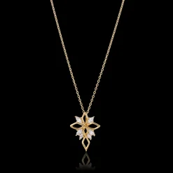 Gynning Jewelry Sparkling Starwish Halsband (Guld)>Carolina Gynning smycken Discount