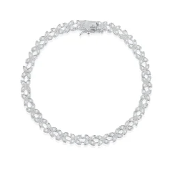 Gynning Jewelry Sparkling Ellipse T- Silver s221>Armband Discount