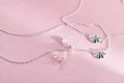 Gynning Jewelry Sunfeather Örhängen (Silver)><noscript><img width=
