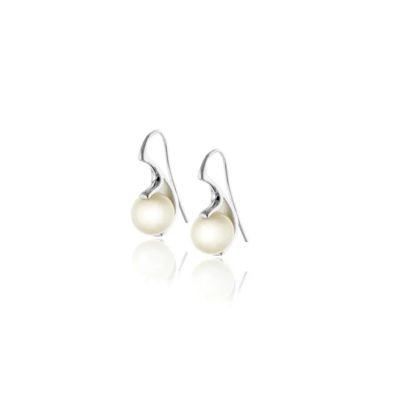 Gynning Jewelry Sweetness Pearl Örhängen Silver S204>Carolina Gynning smycken