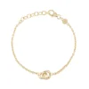 Gynning Jewelry The Knot Mini Guld gp40>Armband New