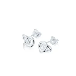 Gynning Jewelry The Knot Mini Örhängen Silver S37>Carolina Gynning smycken Hot