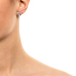 Gynning Jewelry The Knot Mini Örhängen Silver S37><noscript><img width=