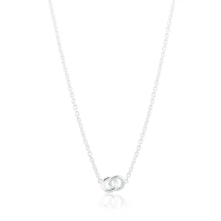 Gynning Jewelry The Knot Mini Halsband Silver s224>Carolina Gynning smycken