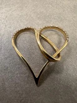 Hjärta i 18K Guld med Diamanter HJG011> Online