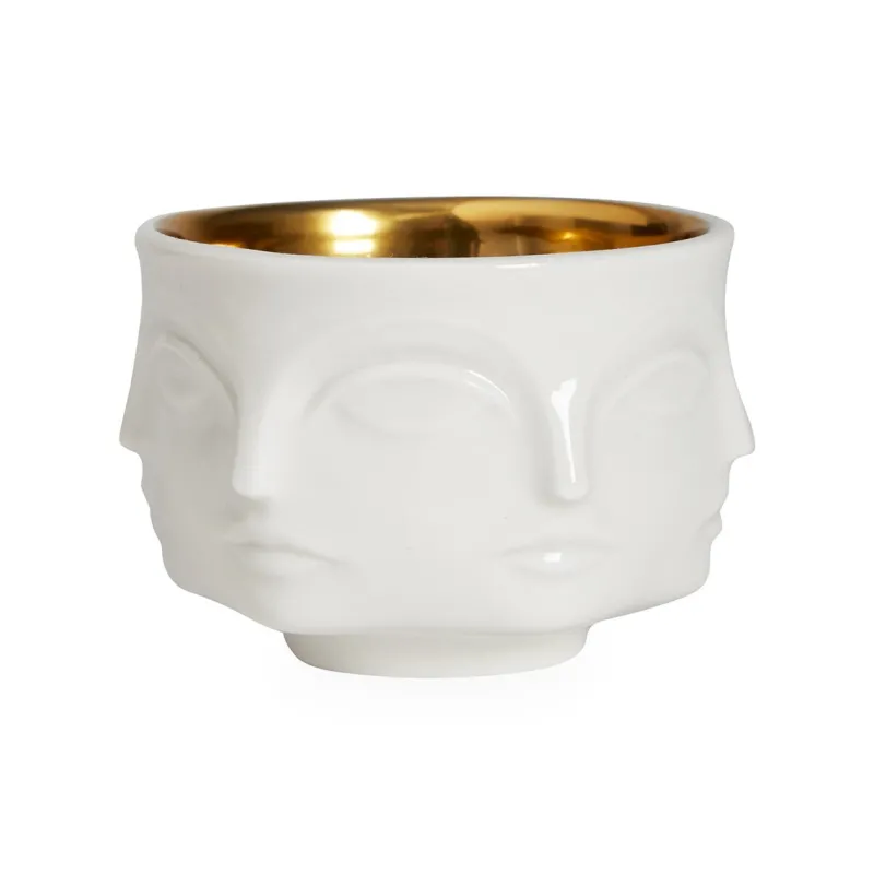 Dora Maar Muse Ljuslykta Vit/Guld>Jonathan Adler Clearance