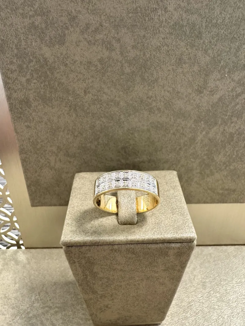 18K Guld – Allians Ring – RBG042 ( Begagnad )> Sale