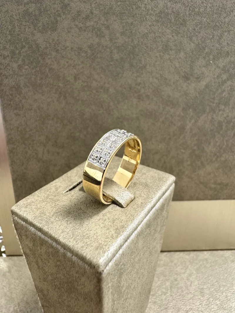 18K Guld – Allians Ring – RBG042 ( Begagnad )> Sale