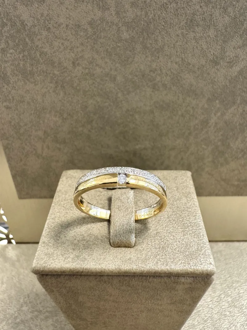 18K Guld – Allians Ring – RBG053 ( Begagnad )> Hot