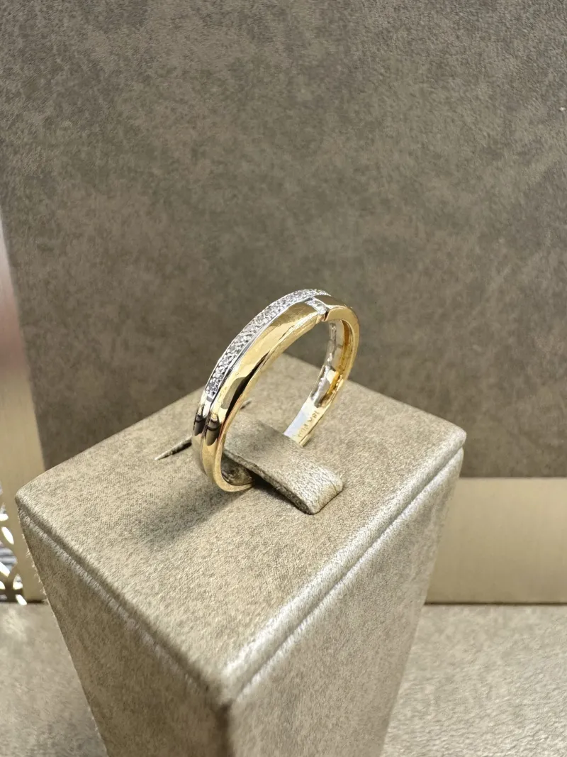 18K Guld – Allians Ring – RBG053 ( Begagnad )> Hot