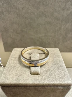 18K Guld – Allians Ring – RBG053 ( Begagnad )><noscript><img width=