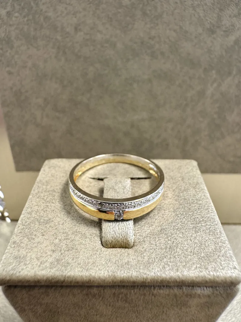18K Guld – Allians Ring – RBG053 ( Begagnad )> Hot