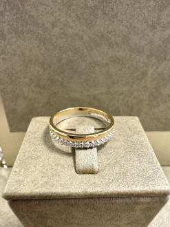 18K Guld – Allians Ring – RBG047 ( Begagnad )><noscript><img width=