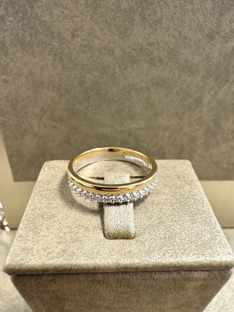 18K Guld – Allians Ring – RBG047 ( Begagnad )> Hot