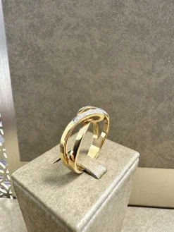 18K Guld – Diamant Ring – RBG039 ( Begagnad )><noscript><img width=