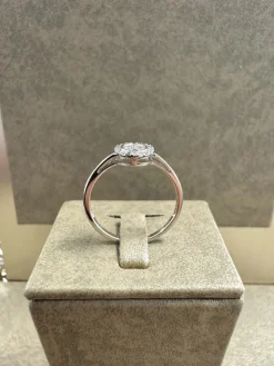 18K Guld – Solitär Ring – RBG052 ( Begagnad )><noscript><img width=