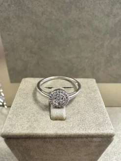 18K Guld – Solitär Ring – RBG052 ( Begagnad )><noscript><img width=