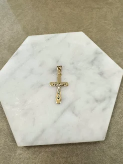 18K Guld Kors – KH005G> Best