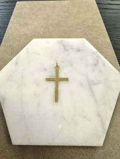 18K Guld Kors – KH007G> New
