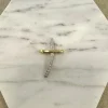 18K Guld Kors Cubic Zirconia – ZKHG006> Best