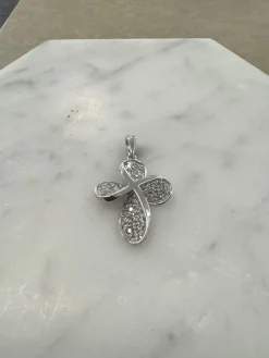 18K Guld Kors Cubic Zirconia – ZKHG019> Sale