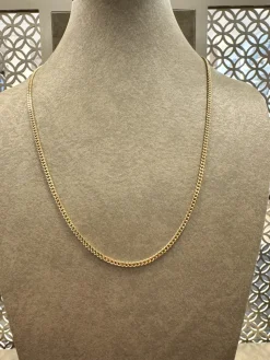 18K Guld Pansar Halsband – PLH009G18> New