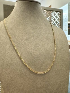 18K Guld Pansar Halsband – PLH009G18> New