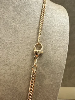 18K Guld Pansar Halsband PBH002G><noscript><img width=
