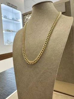 18K Guld Pansar Halsband PLH002G>