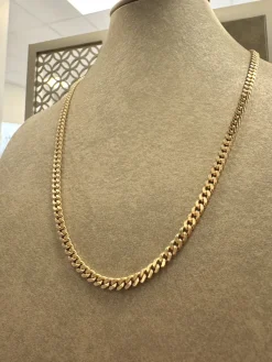 18K Guld Pansarlänk Halsband GC-PAN-2406-HB><noscript><img width=