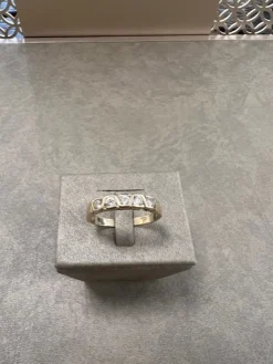 14K Guld Ring Dam – RBG019 ( Begagnad )><noscript><img width=