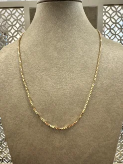 18K Guld Venezia Halsband – VZH003G18> Hot