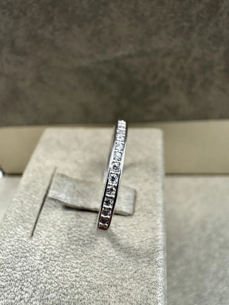 18K Vitguld Allians ring – RBG031 ( Begagnad )> New