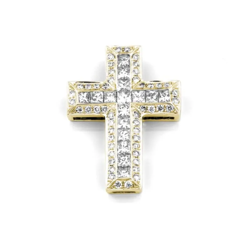 Kors i 18K Guld med 0.58ct TW/SI Diamanter – MSG05G> Best