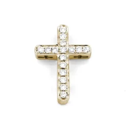 Kors i 18K Guld med 0.27ct TW/SI Diamanter – MSG10G> Hot