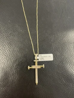 Kors i 18K Guld med 1,15ct TW/SI Diamanter – KG001><noscript><img width=