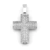 Kors i 18K Vitguld med 0.26ct TW/SI Diamanter – MSG01W> Discount