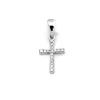 Kors i 18K Vitguld med 0.06ct TW/SI Diamanter – MSG07W> Hot