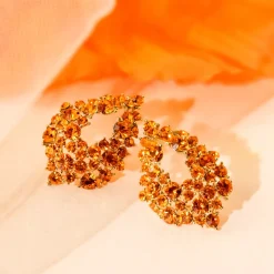 Alice Örhängen – Mandarine>Lily And Rose