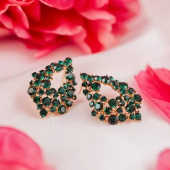 Alice Örhängen Guld – Emerald>Lily And Rose Online