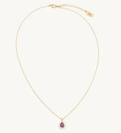 Amelie Halsband – Amethyst (Guld) 40423>Lily And Rose Outlet