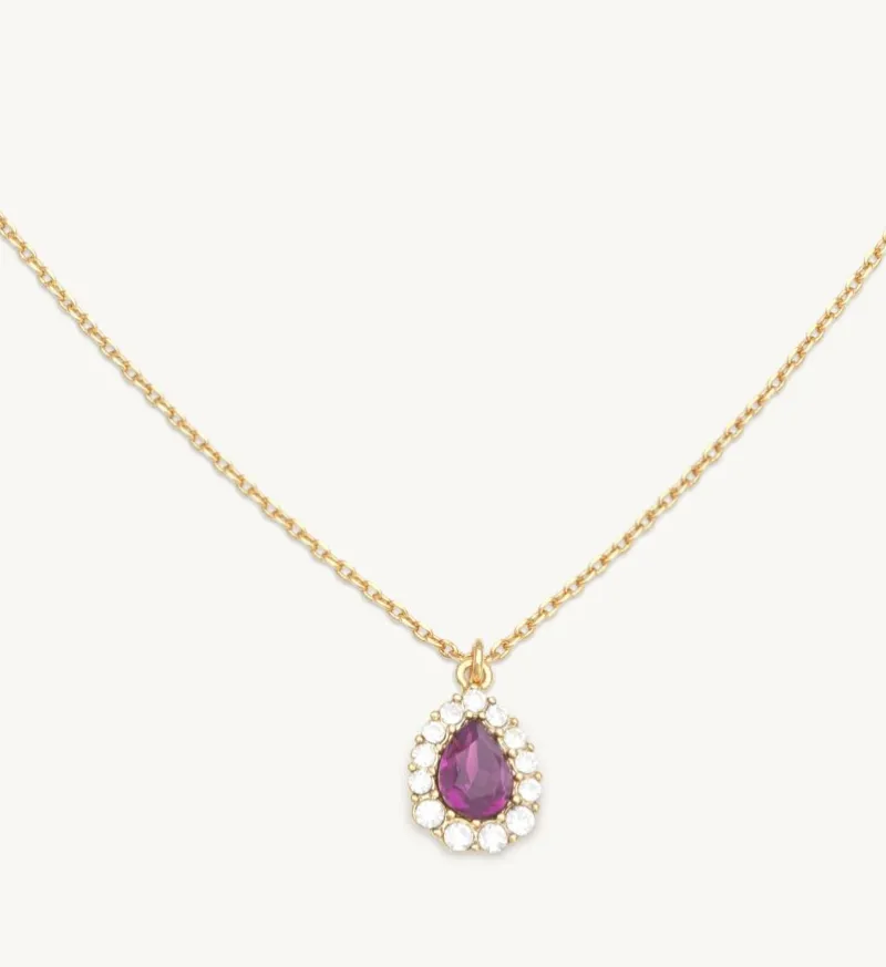 Amelie Halsband – Amethyst (Guld) 40423>Lily And Rose Outlet