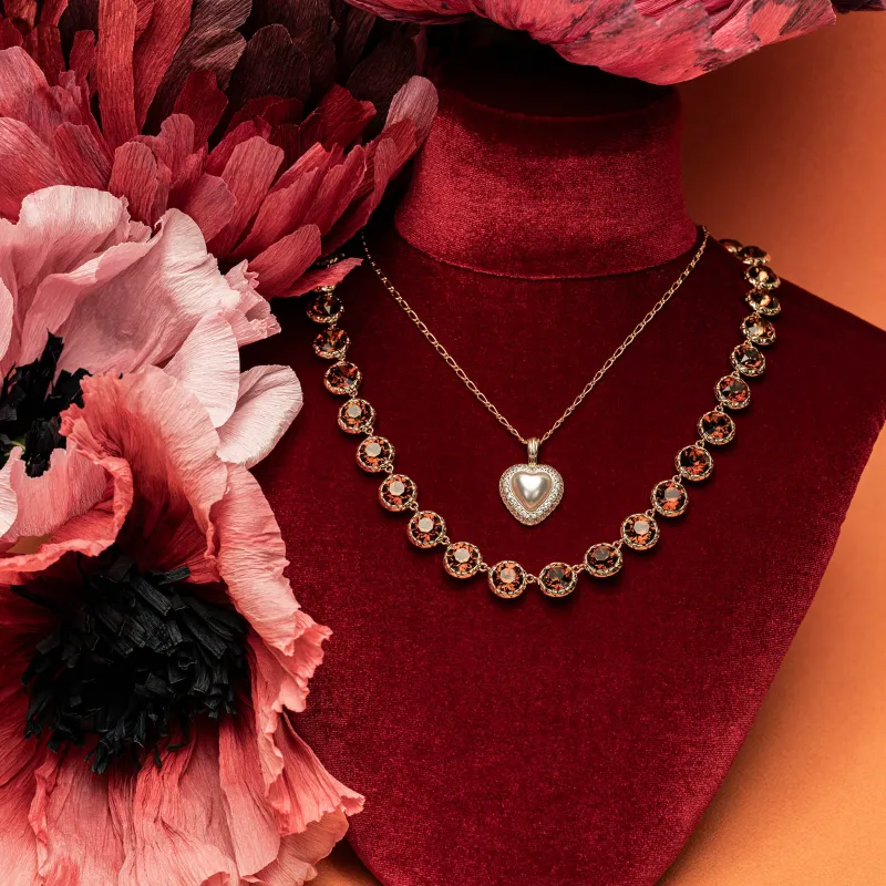 Athena Halsband – Ivory>Lily And Rose
