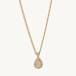 Bianca Halsband Guld – Crystal (41161)>Lily And Rose Discount