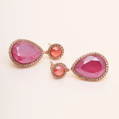 Carlotta Örhängen – Peony pink>Lily And Rose Clearance