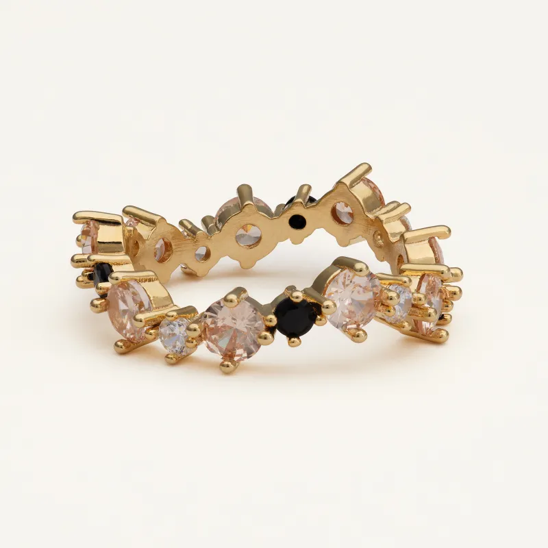 Celine ring – Champagne / jet>Lily And Rose Hot