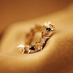 Celine ring – Champagne / jet><noscript><img width=