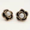 Coco Rose Örhängen – Jet, ivory pearl – Guld>Lily And Rose Sale