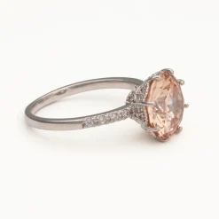 Desiree ring – Champagne Silver>Lily And Rose New